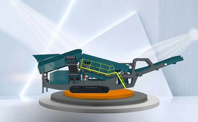 Tracked Mobile Screening Plant