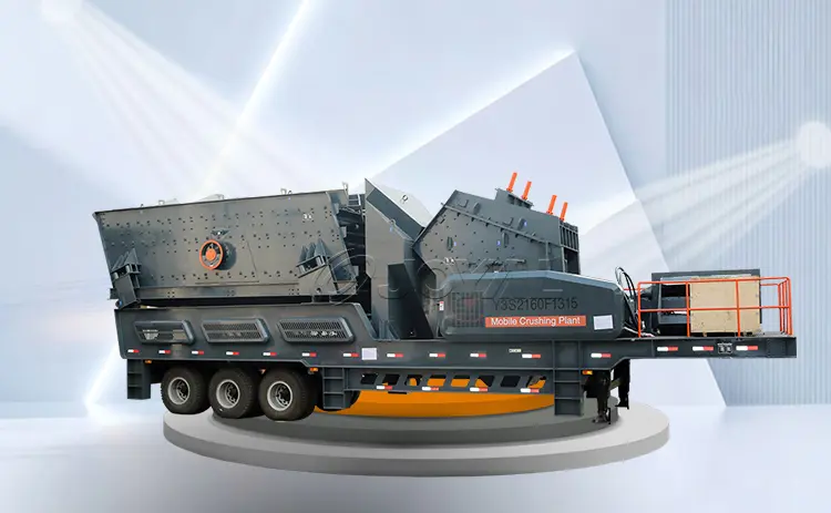 Mobile Impact Crushing Plant