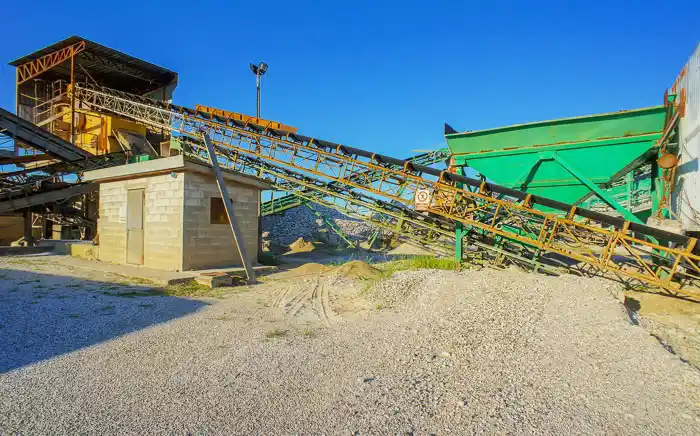 granite stone crushing line