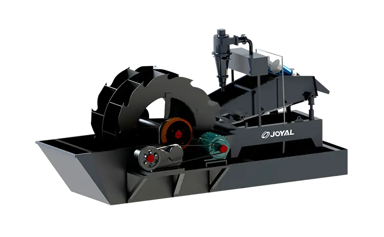 Sand washing & recycling machine